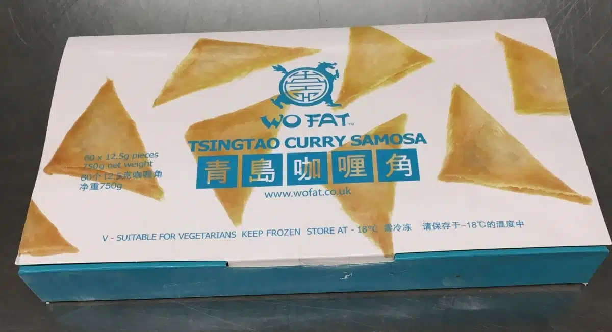 Wo Fat Tsingtao Curry Samosa
