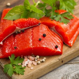 Sockeye Salmon Fillets X2 140/170g each