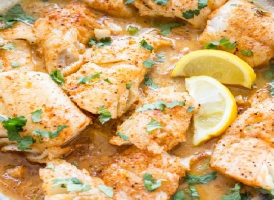 Buttered-Cod-in-Skillet