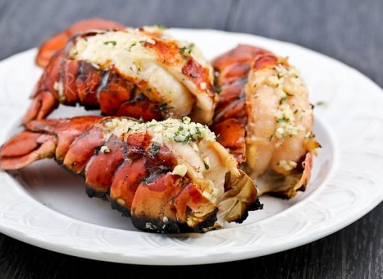 Grilled Lobster Tails