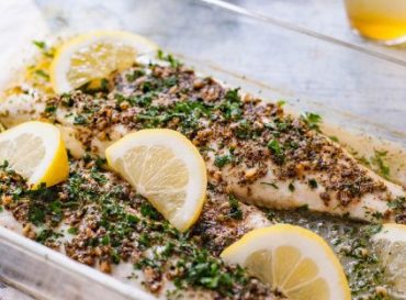 SIMPLE OVEN-BAKED SEA BASS