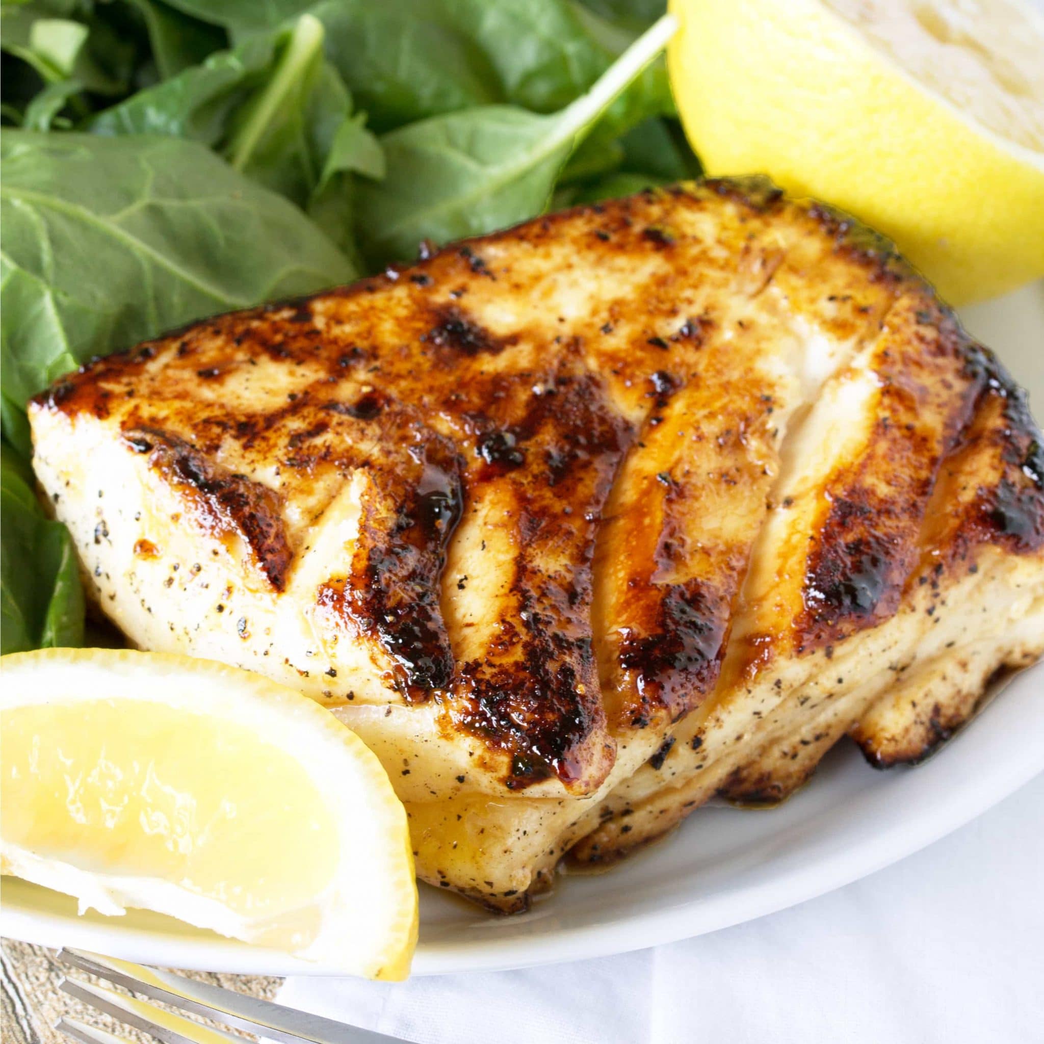 Grilled Halibut - Frozen Fish Direct