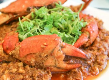 chilli crab or Singapore food