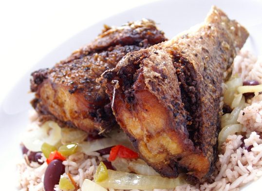 Afro Caribbean food