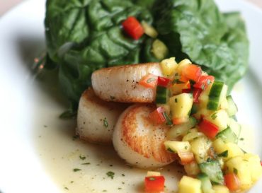 sauteed scallops