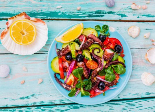 octopus salad
