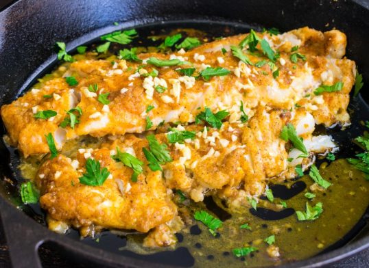 baked cod with lemon