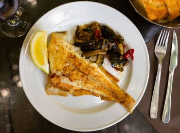 baked dover sole