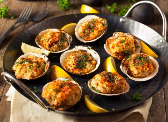 baked stuffed clams