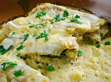 cod with creamy dill sauce