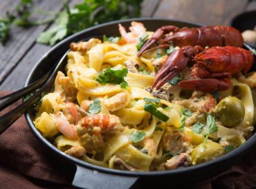 crayfish fettuccine