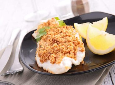 crispy baked yellowfin sole