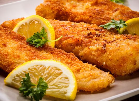 crispy fried perch
