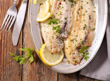 dover sole with white wine sauce