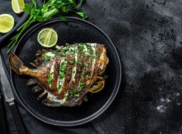 grilled john dory with lime and coriander