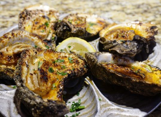 grilled oysters