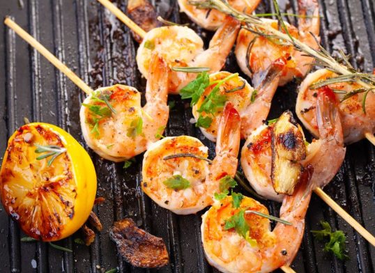 grilled shrimp