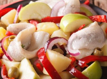 herring and apple salad