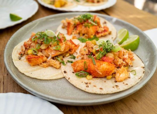 lobster tacos
