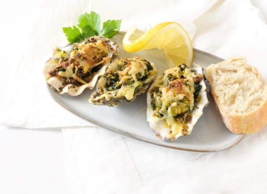 oysters rockefeller
