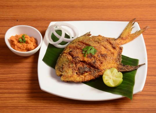 pomfret fry