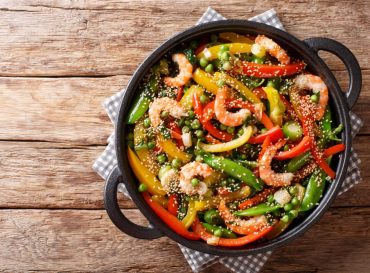 prawn stir fry