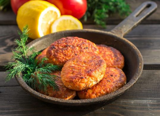 salmon cakes