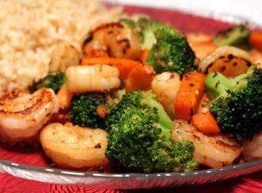 shrimp stir fry