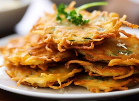 whitebait fritters with tartare sauce