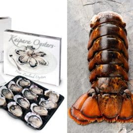 lobster tail & oyster bundle