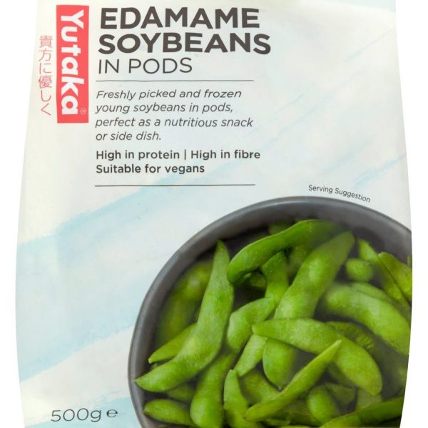 yutaka edame beans in pod 500g