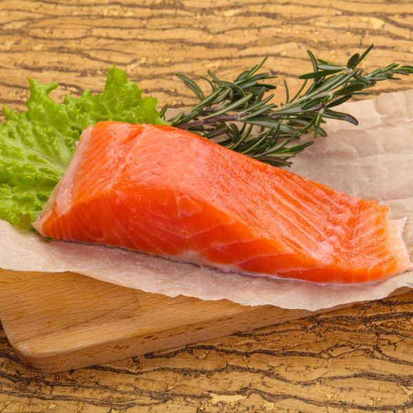 salmon fillet coho170g box