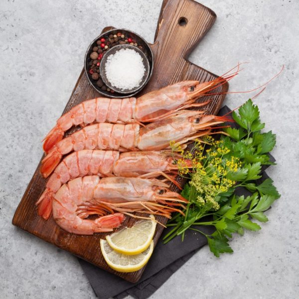 whole red prawns 2kg