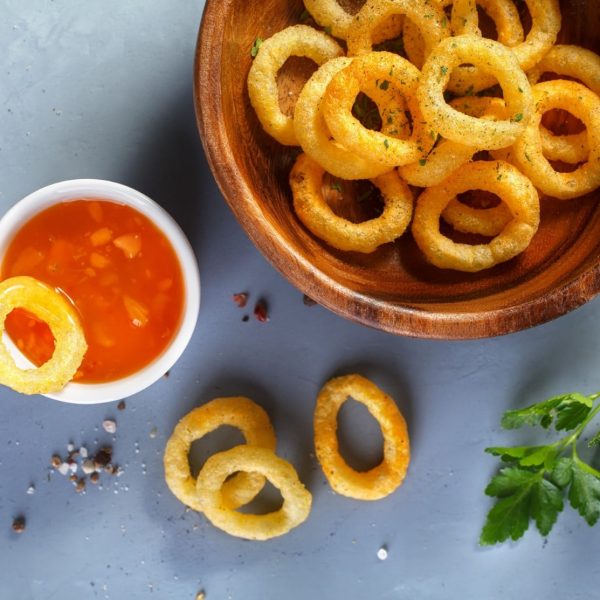 battered squid rings 500g