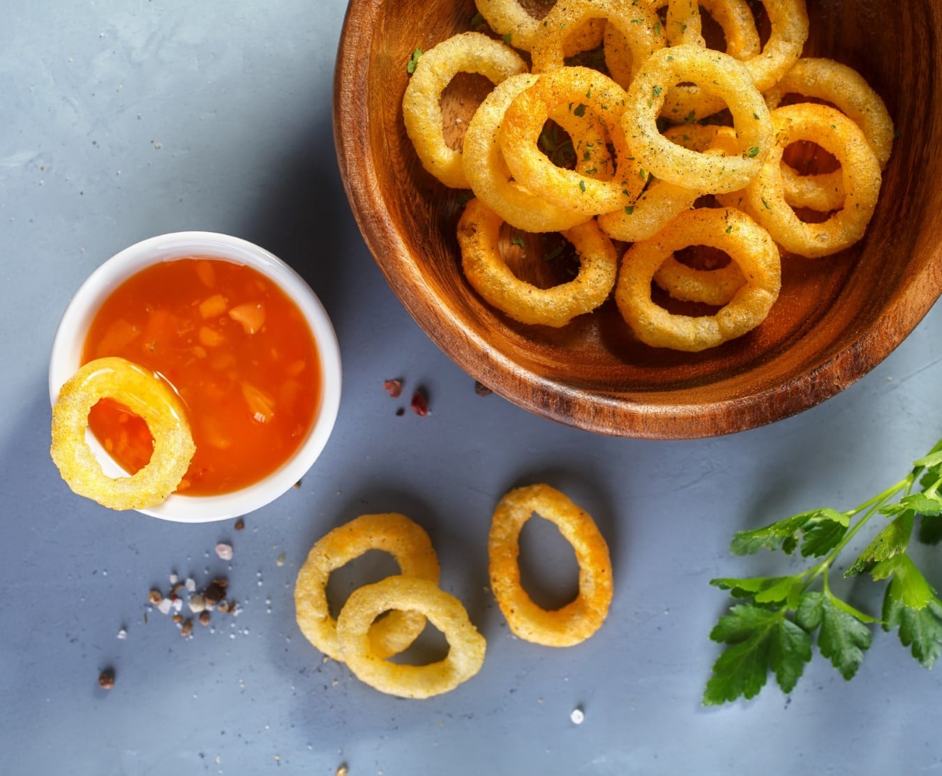 battered squid rings 500g