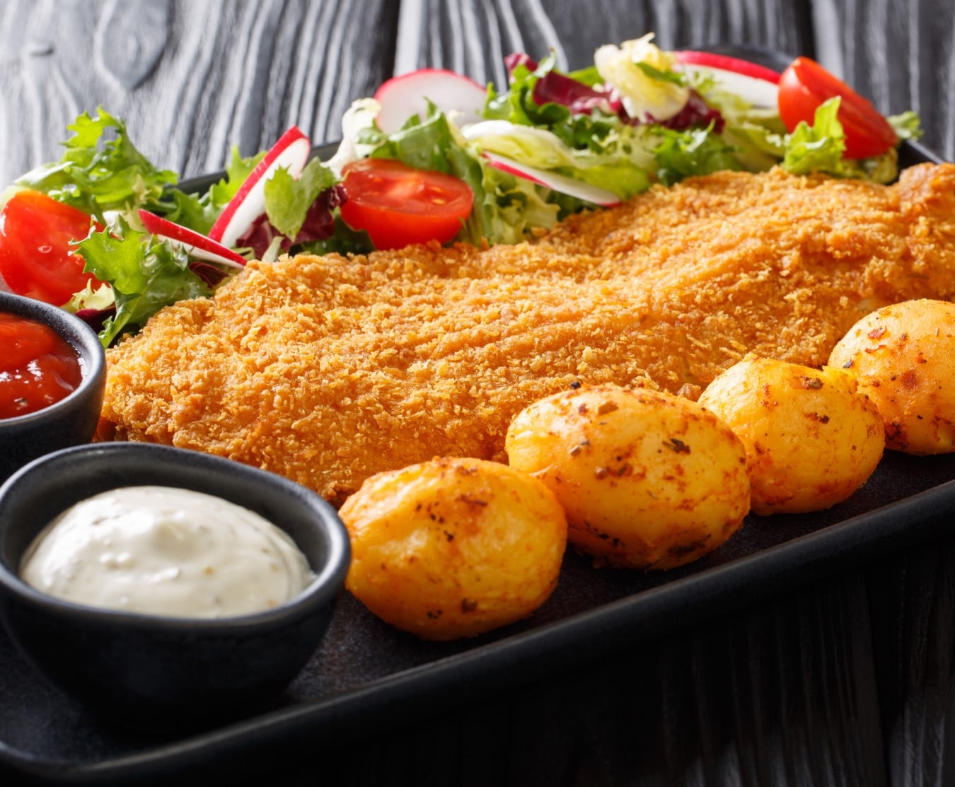 breaded haddock 10 in a box 170 200g