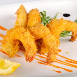 breaded prawns