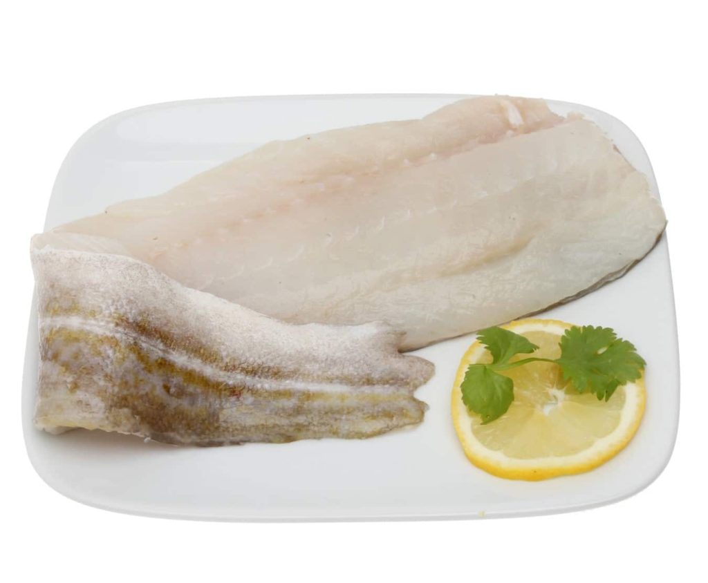 Cod Fillet Skin-On 1kg - Frozen Fish Direct
