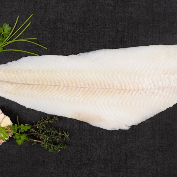 Fresh halibut fillet