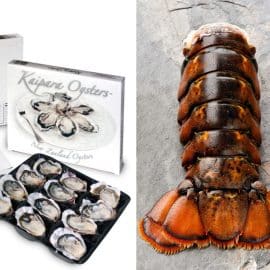 lobster tail & oyster bundle