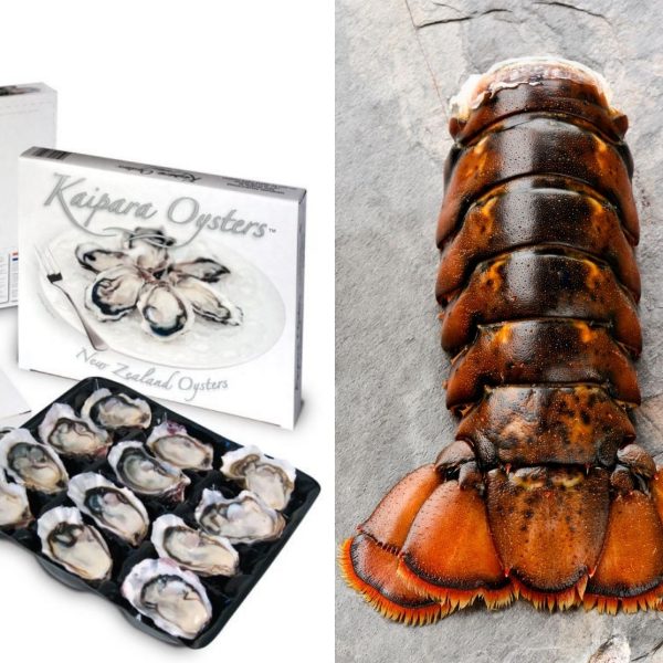 lobster tail & oyster bundle