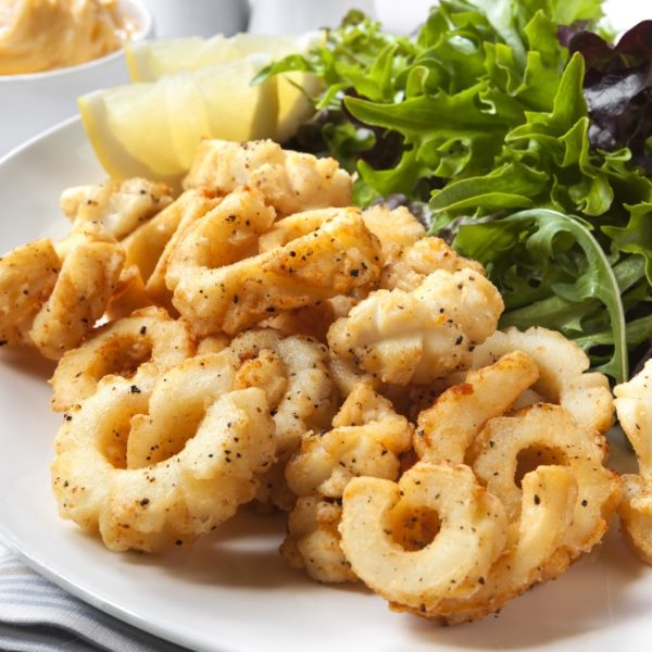 salt and pepper squid 500g