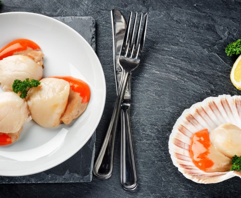 Scallops roe on 1kg - Frozen Fish Direct