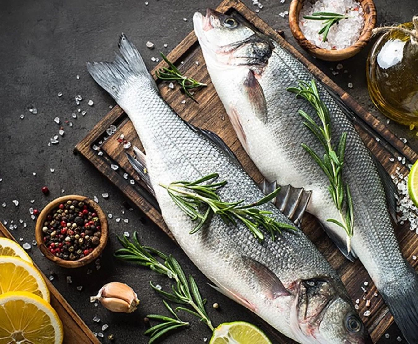 whole sea bass 400-500g