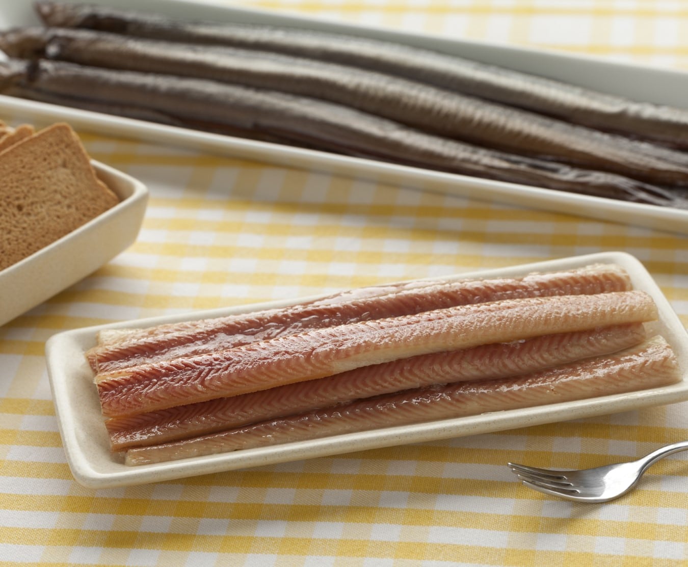 smoked eel fillets 1kg catering pack