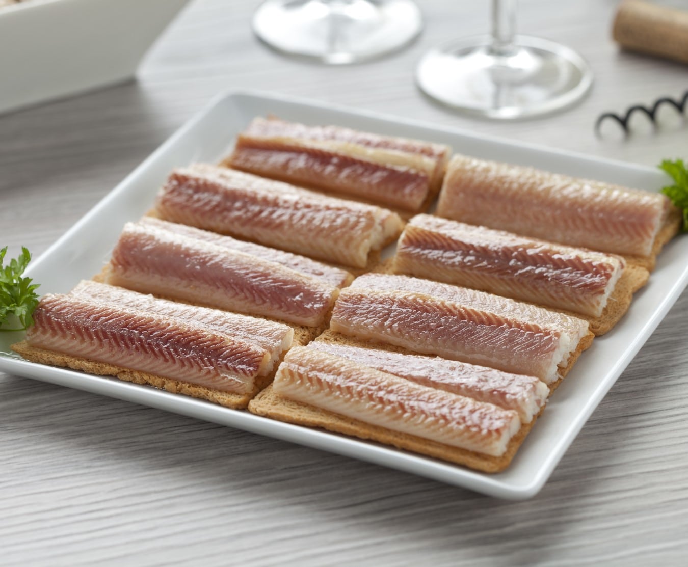 smoked eel fillets 1kg catering pack