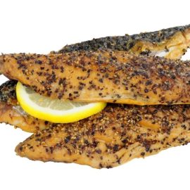 smoked peppered mackerel fillets 1kg