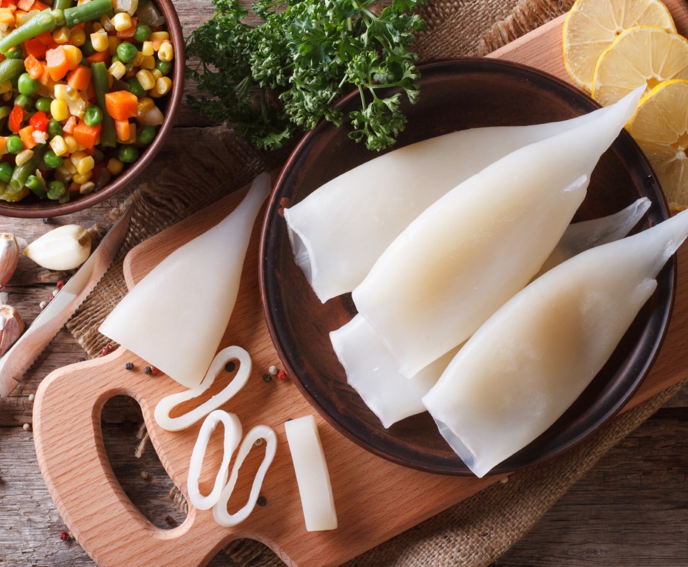 squid tubes 1kg