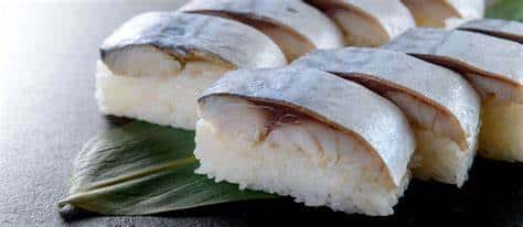 shime saba – cured sashimi grade mackerel 160g