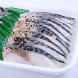 shime saba – cured sashimi grade mackerel 160g